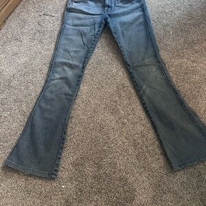 Women’s Blue Flared Jeans